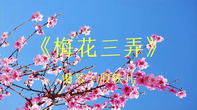 《梅花三弄》钢琴曲，老歌经典、经典不老，经典咏流传